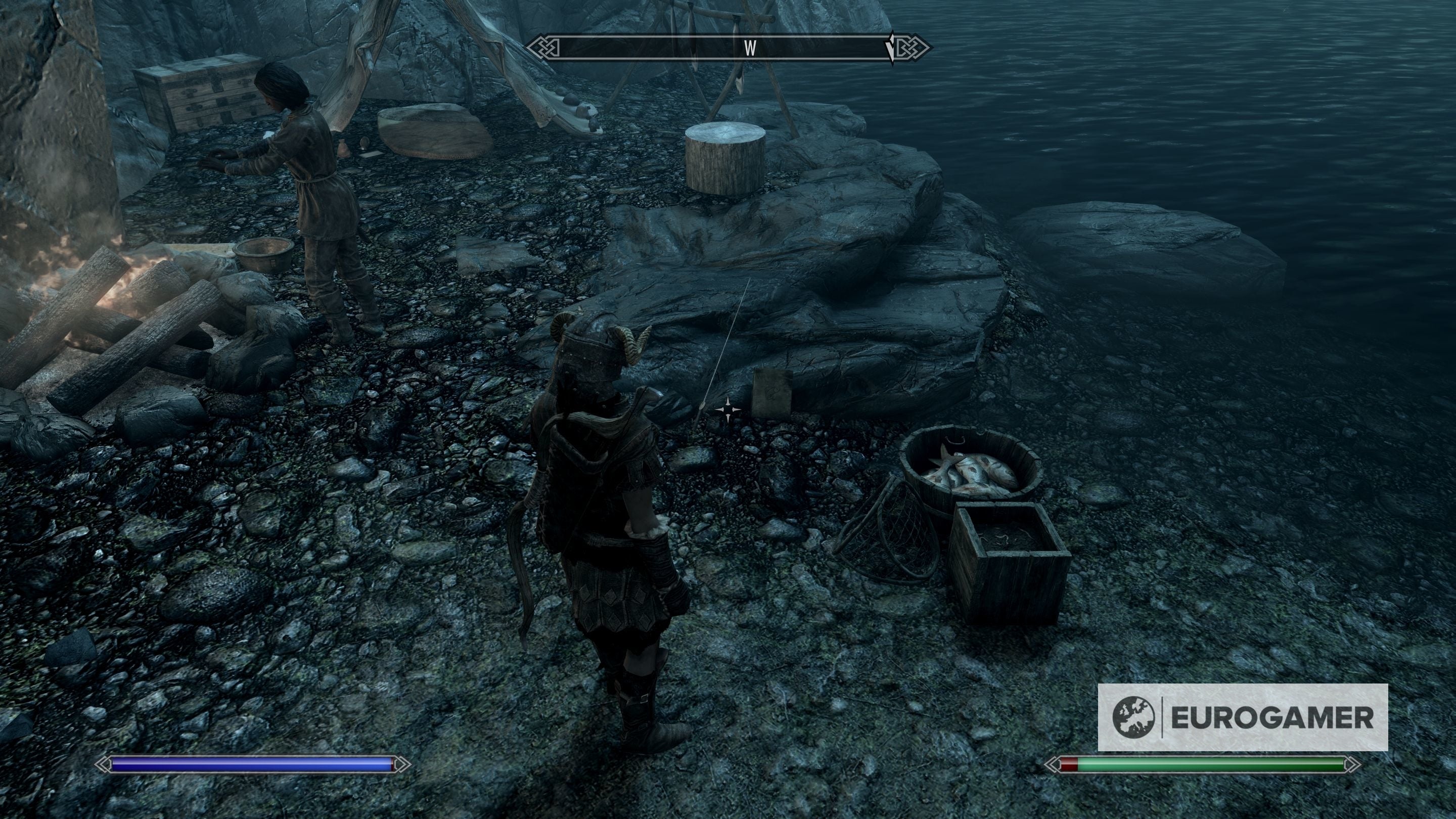 Skyrim fishing How to get a fishing rod, fishing spot locations and